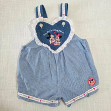 Load image into Gallery viewer, Vintage Baby Mickey &amp; Minnie Heart Bubble 12-18 months
