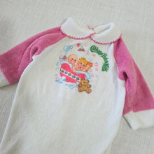 Load image into Gallery viewer, Vintage Cabbage Patch Kids Footed PJs 0-3 months
