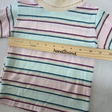 Load image into Gallery viewer, Vintage Healthtex Girly Striped Turtleneck 2t
