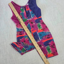 Load image into Gallery viewer, Vintage Scribble Romper 5t/6
