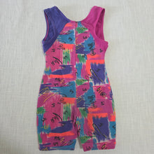 Load image into Gallery viewer, Vintage Scribble Romper 5t/6

