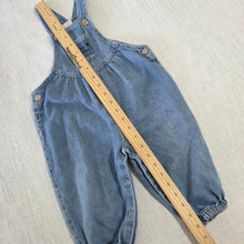 Load image into Gallery viewer, Vintage Tiny Toys Denim Bubble Overalls 18 months

