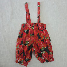 Load image into Gallery viewer, Vintage Strawberry Suspender Shorts 2t/3t

