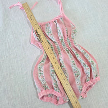 Load image into Gallery viewer, Vintage Wallpaper Floral Romper 2t/3t
