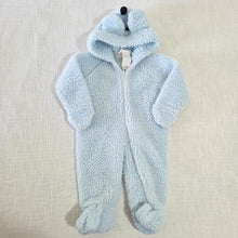 Load image into Gallery viewer, Vintage Fuzzy Mouse Footed Bodysuit 6-9 months
