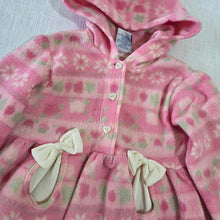 Load image into Gallery viewer, Vintage Floral Bow Fleece Sweater 5t/6
