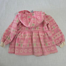Load image into Gallery viewer, Vintage Floral Bow Fleece Sweater 5t/6
