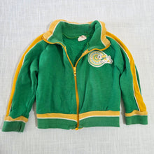 Load image into Gallery viewer, Vintage 70s Jogger Puppy Zip-up Sweater 9-12 months
