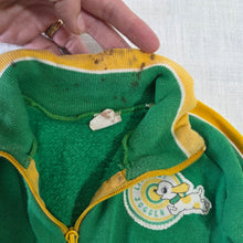 Load image into Gallery viewer, Vintage 70s Jogger Puppy Zip-up Sweater 9-12 months
