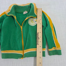 Load image into Gallery viewer, Vintage 70s Jogger Puppy Zip-up Sweater 9-12 months
