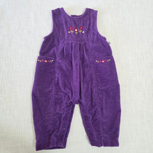 Load image into Gallery viewer, Vintage McKids Floral Cotton Pantsuit 18 months
