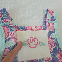 Load image into Gallery viewer, Vintage Rose Floral Pantsuit 6 months
