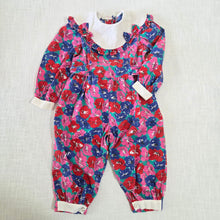 Load image into Gallery viewer, Vintage Bright Floral Bodysuit 2t
