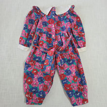 Load image into Gallery viewer, Vintage Bright Floral Bodysuit 2t
