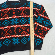 Load image into Gallery viewer, Vintage Knit Pattern Sweater kids 10/12
