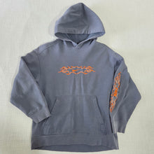 Load image into Gallery viewer, Vintage Nike Flame Embroidered Hoodie kids 10/12
