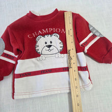 Load image into Gallery viewer, Vintage "Champion" Tiger Sweater 3-6 months
