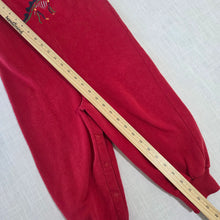 Load image into Gallery viewer, Vintage Dinosaur Embroidered Jogger Pantsuit 4t

