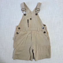 Load image into Gallery viewer, Vintage Tan Denim Shortalls 2t
