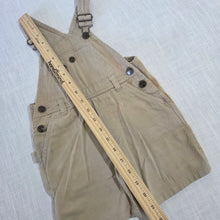 Load image into Gallery viewer, Vintage Tan Denim Shortalls 2t
