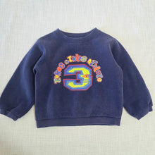 Load image into Gallery viewer, Vintage Adidas 3 Stripes Althete Crewneck 2t/3t
