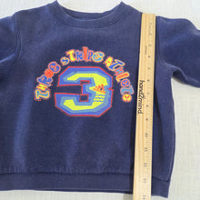 Load image into Gallery viewer, Vintage Adidas 3 Stripes Althete Crewneck 2t/3t

