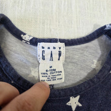 Load image into Gallery viewer, Vintage Gap Stars Cotton Romper 6-12 months
