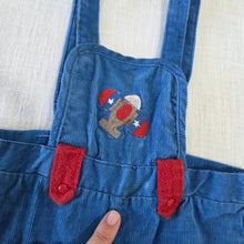 Load image into Gallery viewer, Vintage Doe Spun Airplane Pantsuit 24 months
