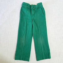 Load image into Gallery viewer, Vintage Dickies Green Pants 4t/5t
