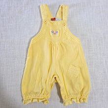 Load image into Gallery viewer, Vintage McKids Flower Polka Dot Cotton Shortalls 9-12 months
