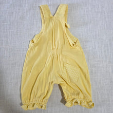 Load image into Gallery viewer, Vintage McKids Flower Polka Dot Cotton Shortalls 9-12 months
