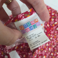 Load image into Gallery viewer, Vintage Small Steps Floral Cotton Dress 6-9 months

