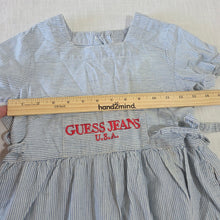 Load image into Gallery viewer, Vintage Guess Striped Dress kids 6
