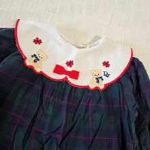 Load image into Gallery viewer, Vintage Baby Dior Bear Plaid Bodysuit 9-12 months
