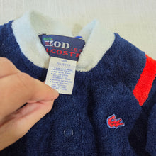 Load image into Gallery viewer, Vintage Lacoste Terrycloth Footed PJs 3-6 months
