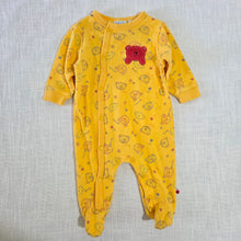 Load image into Gallery viewer, Vintage Bears Footed Cotton PJs 3-6 months
