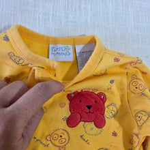 Load image into Gallery viewer, Vintage Bears Footed Cotton PJs 3-6 months
