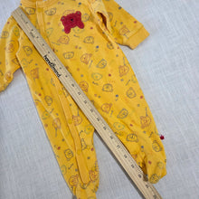 Load image into Gallery viewer, Vintage Bears Footed Cotton PJs 3-6 months
