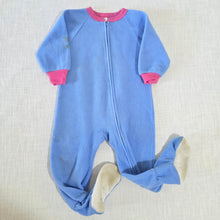 Load image into Gallery viewer, Vintage Gerber Purple Footed PJs 2t

