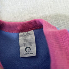 Load image into Gallery viewer, Vintage Gerber Purple Footed PJs 2t
