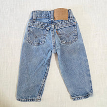 Load image into Gallery viewer, Vintage Levi's 550 Fit Jeans Orange Tab 18-24 months SLIM
