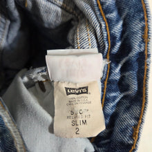Load image into Gallery viewer, Vintage Levi's 550 Fit Jeans Orange Tab 18-24 months SLIM

