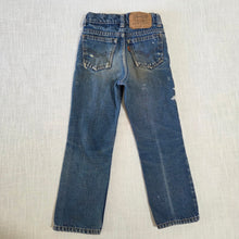 Load image into Gallery viewer, Vintage 70s/80s Levi's Distressed Jeans Orange Tab 5t
