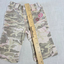 Load image into Gallery viewer, Vintage Levi's Camo Flared Jeans 6-9 months
