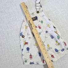 Load image into Gallery viewer, Vintage Oshkosh Fingerprint People Shortalls 12 months
