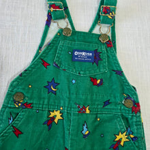 Load image into Gallery viewer, Vintage Oshkosh Spaceship Cord Overalls 12 months
