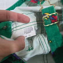Load image into Gallery viewer, Vintage Oshkosh Spaceship Cord Overalls 12 months
