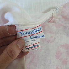 Load image into Gallery viewer, Vintage Floral Pink Lacey Dress kids 7
