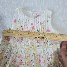 Load image into Gallery viewer, Vintage Gymboree Floral Sleeveless Cotton Dress 3t

