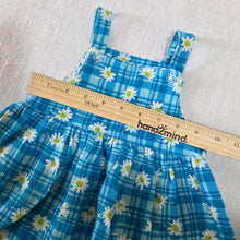 Load image into Gallery viewer, Vintage Daisy Cotton Dress 6-9 months
